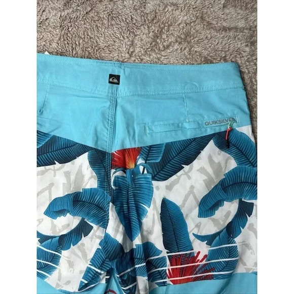 Quiksilver Shorts Every Day Board Shorts Skateboard Surf Beach Size 32 New - Picture 9 of 16
